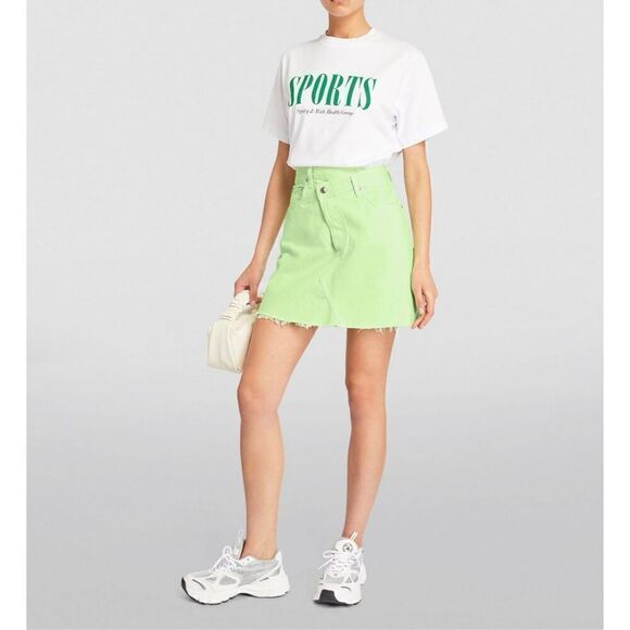 NWT Agolde Criss Cross Skirt - Picture 2 of 9